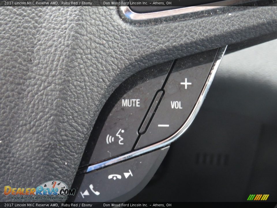 2017 Lincoln MKC Reserve AWD Ruby Red / Ebony Photo #19