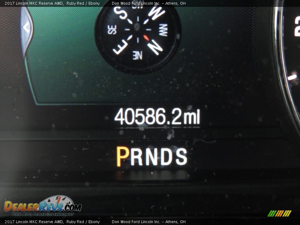 2017 Lincoln MKC Reserve AWD Ruby Red / Ebony Photo #20