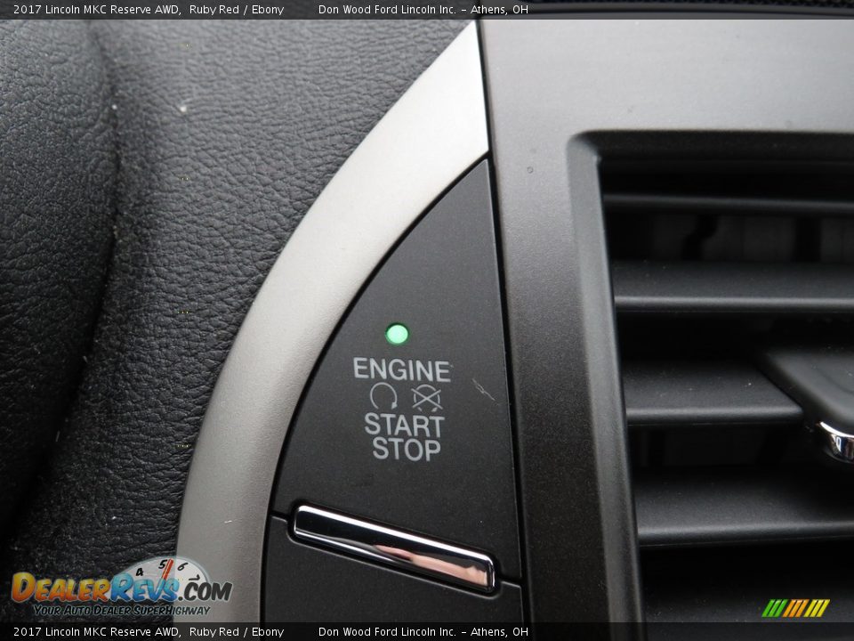 2017 Lincoln MKC Reserve AWD Ruby Red / Ebony Photo #23