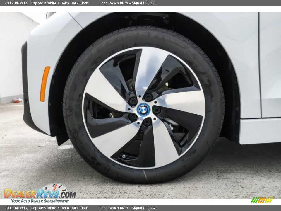 2019 BMW i3 Capparis White / Deka Dark Cloth Photo #9