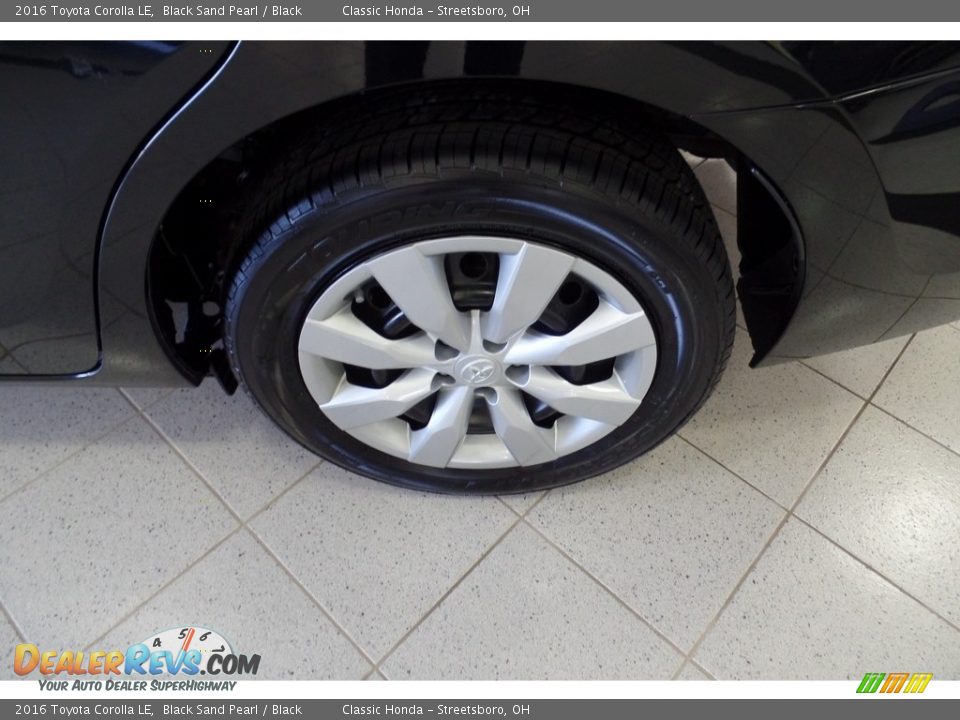 2016 Toyota Corolla LE Black Sand Pearl / Black Photo #11
