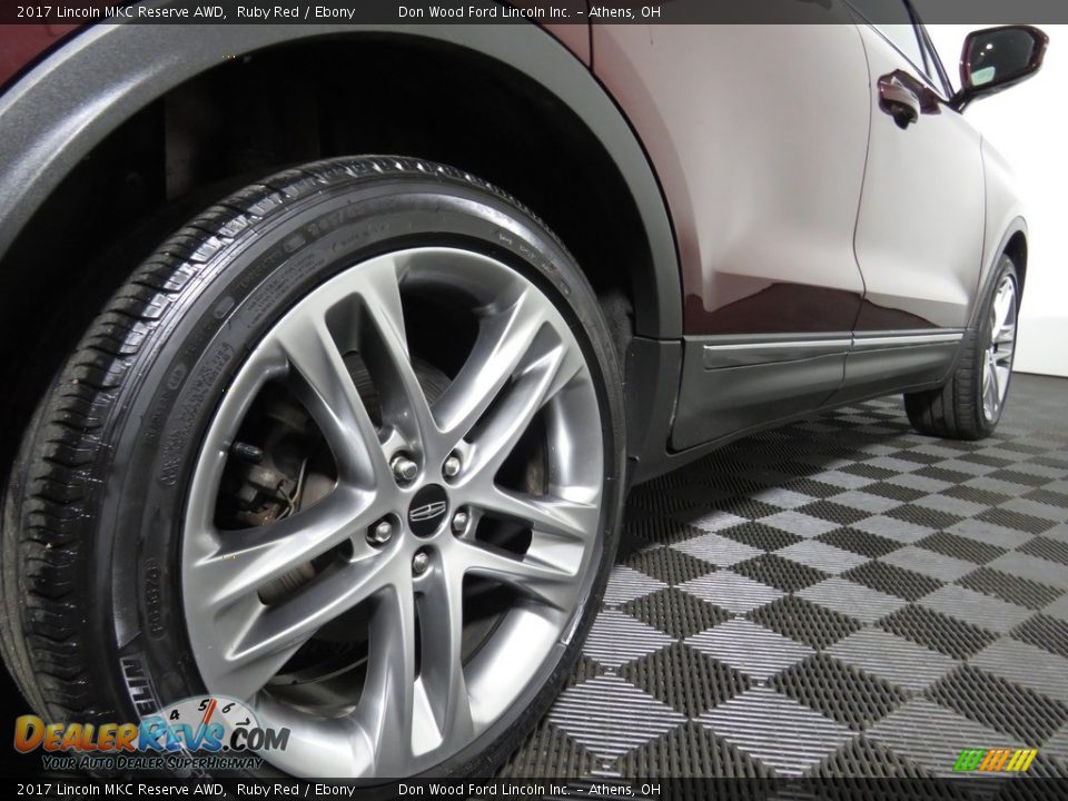 2017 Lincoln MKC Reserve AWD Ruby Red / Ebony Photo #34