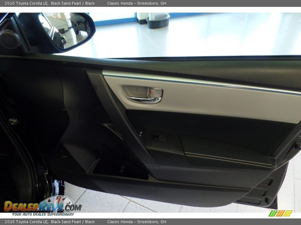 2016 Toyota Corolla LE Black Sand Pearl / Black Photo #14