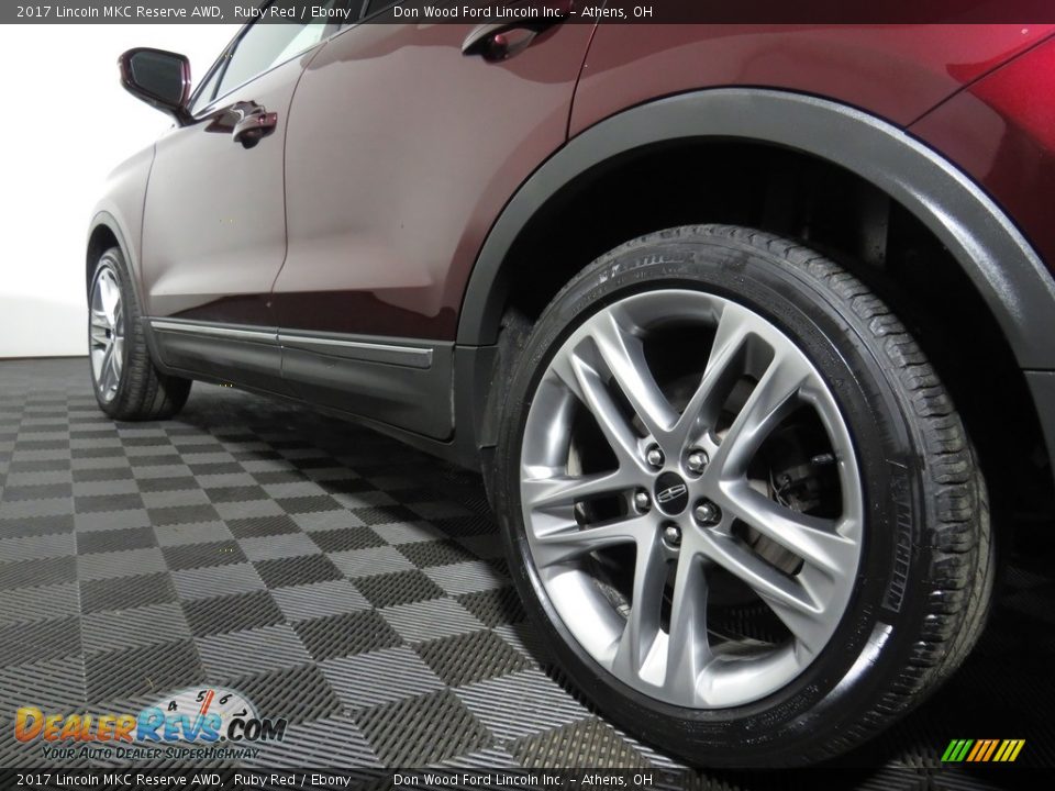 2017 Lincoln MKC Reserve AWD Ruby Red / Ebony Photo #35
