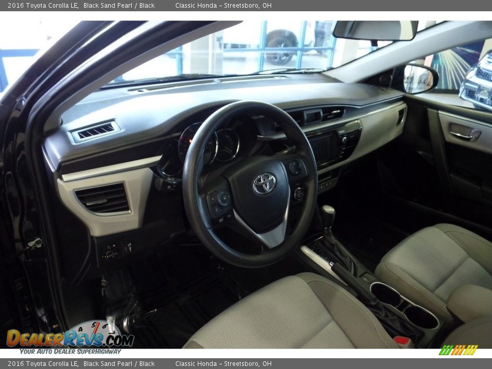 2016 Toyota Corolla LE Black Sand Pearl / Black Photo #26