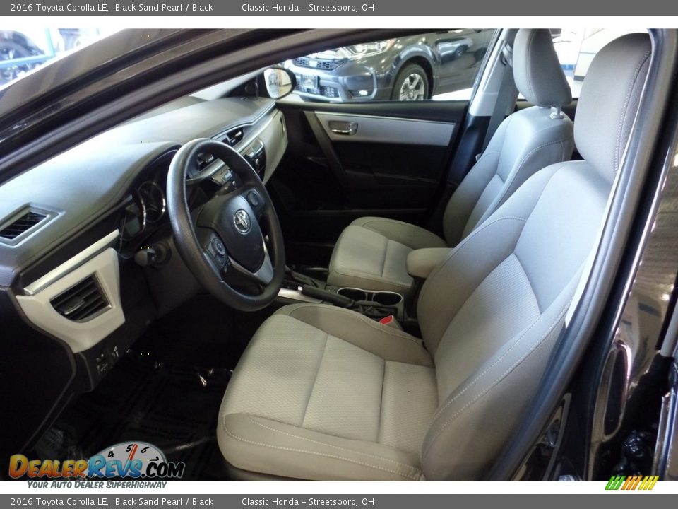 2016 Toyota Corolla LE Black Sand Pearl / Black Photo #27