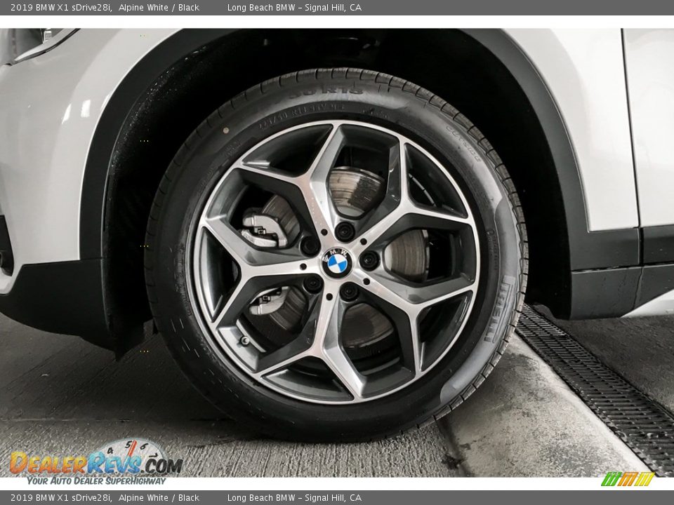 2019 BMW X1 sDrive28i Alpine White / Black Photo #9