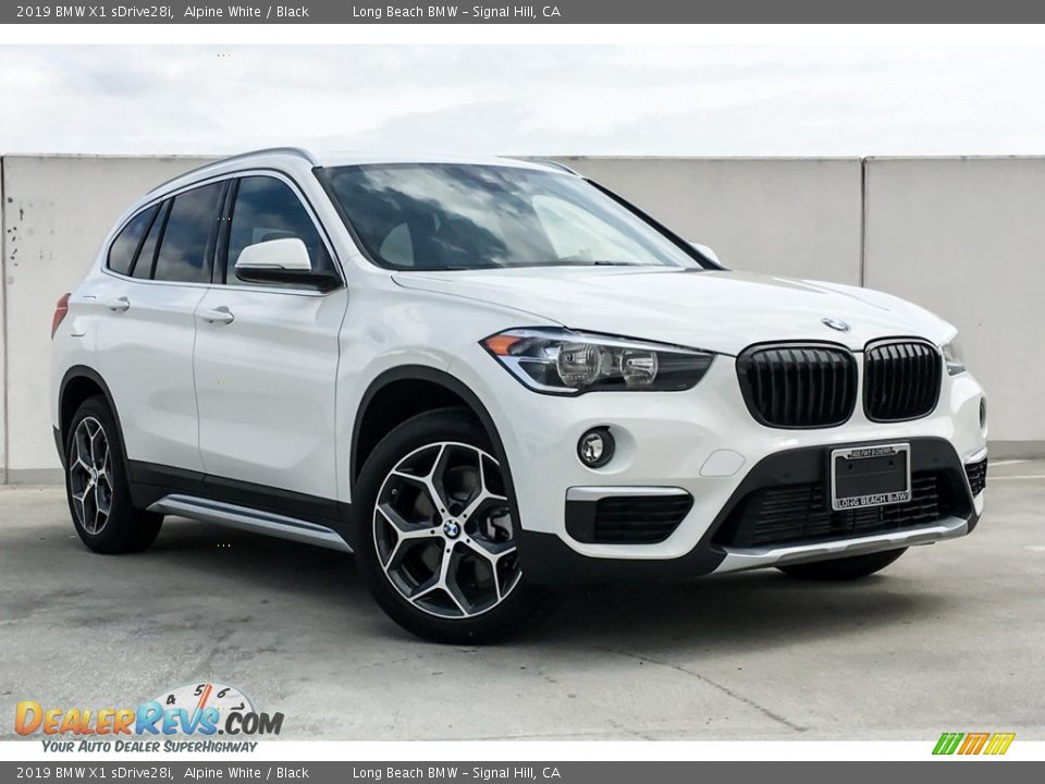 2019 BMW X1 sDrive28i Alpine White / Black Photo #10