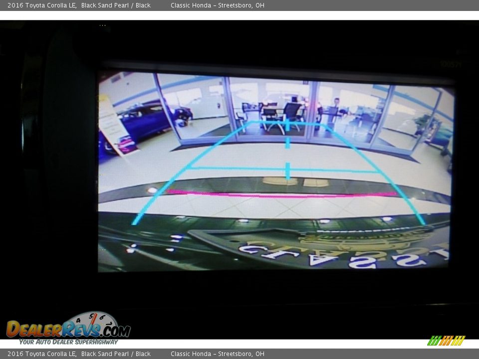 2016 Toyota Corolla LE Black Sand Pearl / Black Photo #35