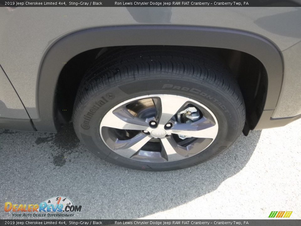 2019 Jeep Cherokee Limited 4x4 Sting-Gray / Black Photo #9