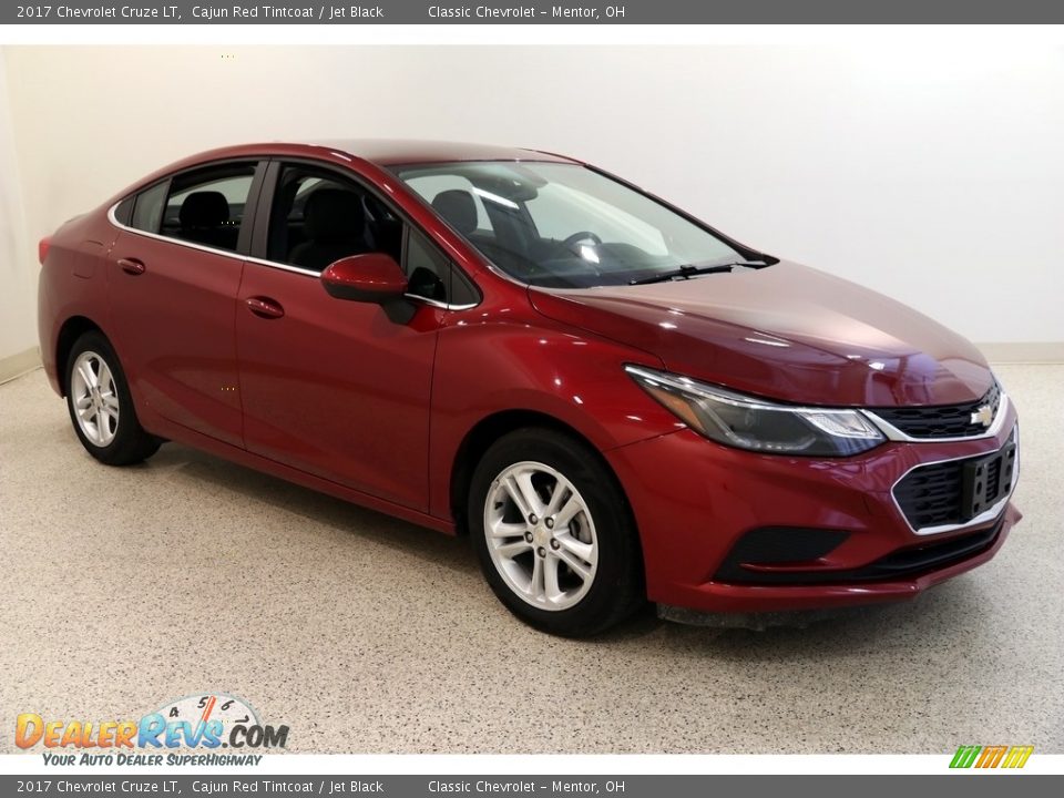2017 Chevrolet Cruze LT Cajun Red Tintcoat / Jet Black Photo #1