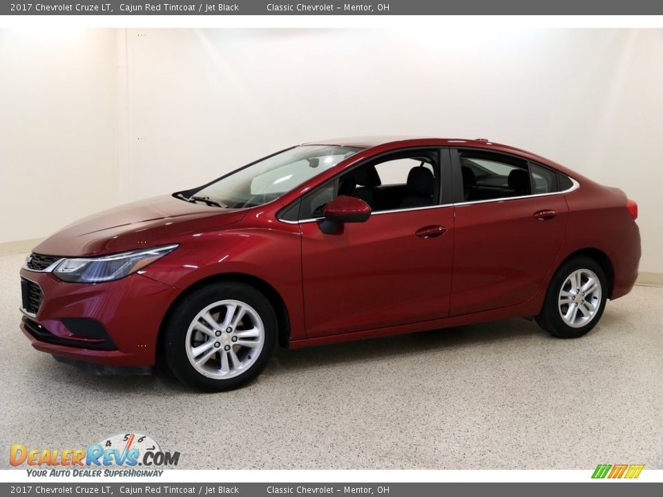 2017 Chevrolet Cruze LT Cajun Red Tintcoat / Jet Black Photo #3