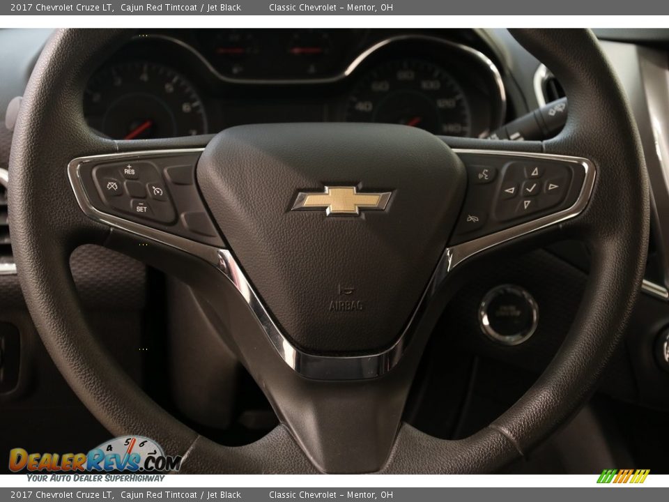 2017 Chevrolet Cruze LT Cajun Red Tintcoat / Jet Black Photo #7