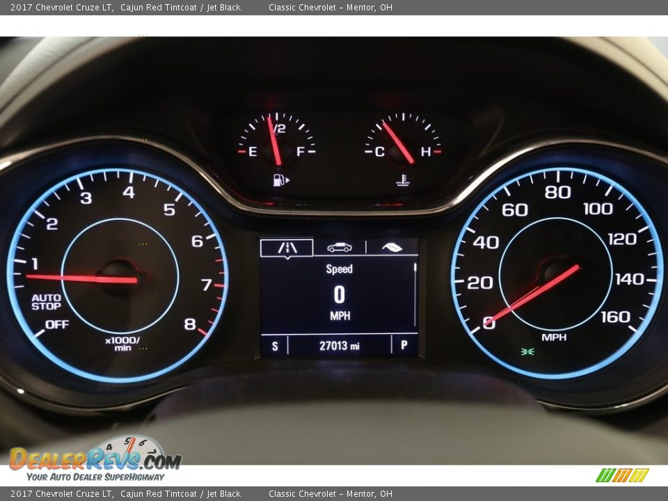 2017 Chevrolet Cruze LT Cajun Red Tintcoat / Jet Black Photo #8