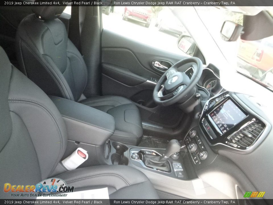 2019 Jeep Cherokee Limited 4x4 Velvet Red Pearl / Black Photo #10