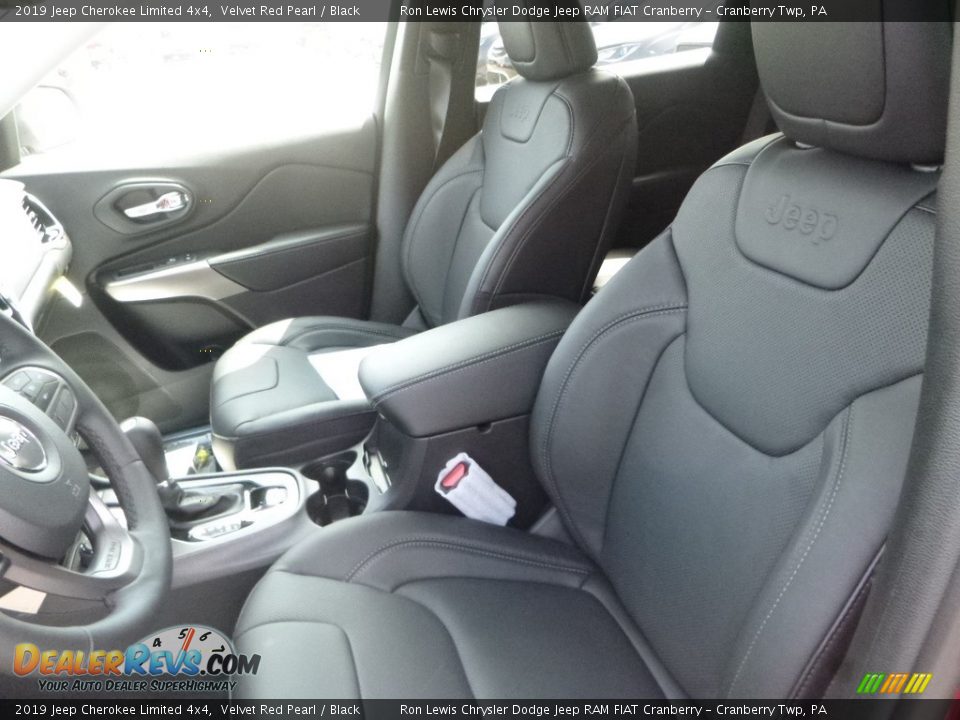 2019 Jeep Cherokee Limited 4x4 Velvet Red Pearl / Black Photo #12