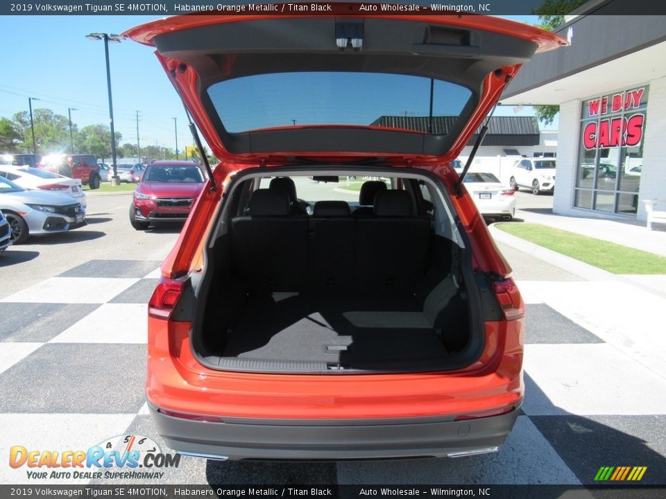 2019 Volkswagen Tiguan SE 4MOTION Habanero Orange Metallic / Titan Black Photo #5