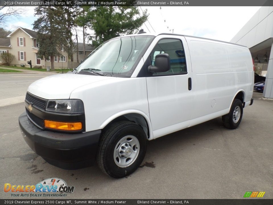 2019 Chevrolet Express 2500 Cargo WT Summit White / Medium Pewter Photo #1