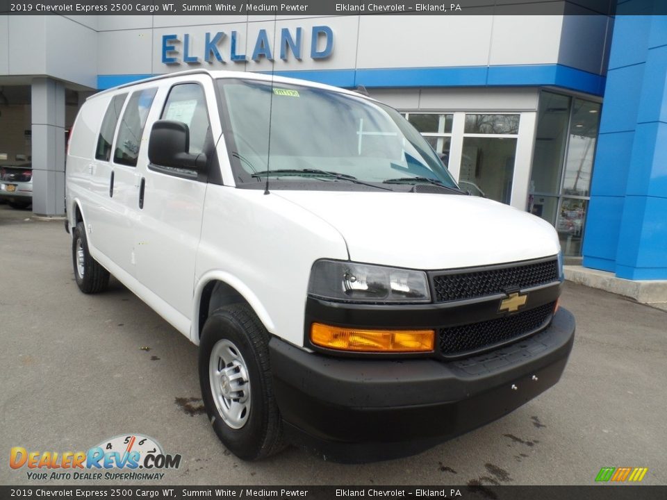2019 Chevrolet Express 2500 Cargo WT Summit White / Medium Pewter Photo #3