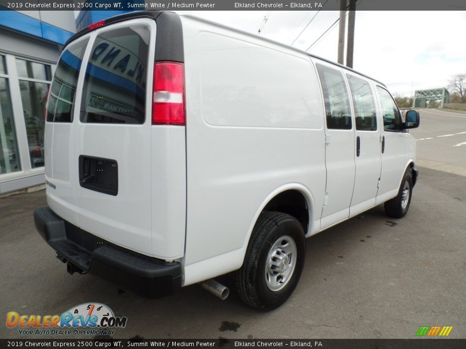 2019 Chevrolet Express 2500 Cargo WT Summit White / Medium Pewter Photo #6