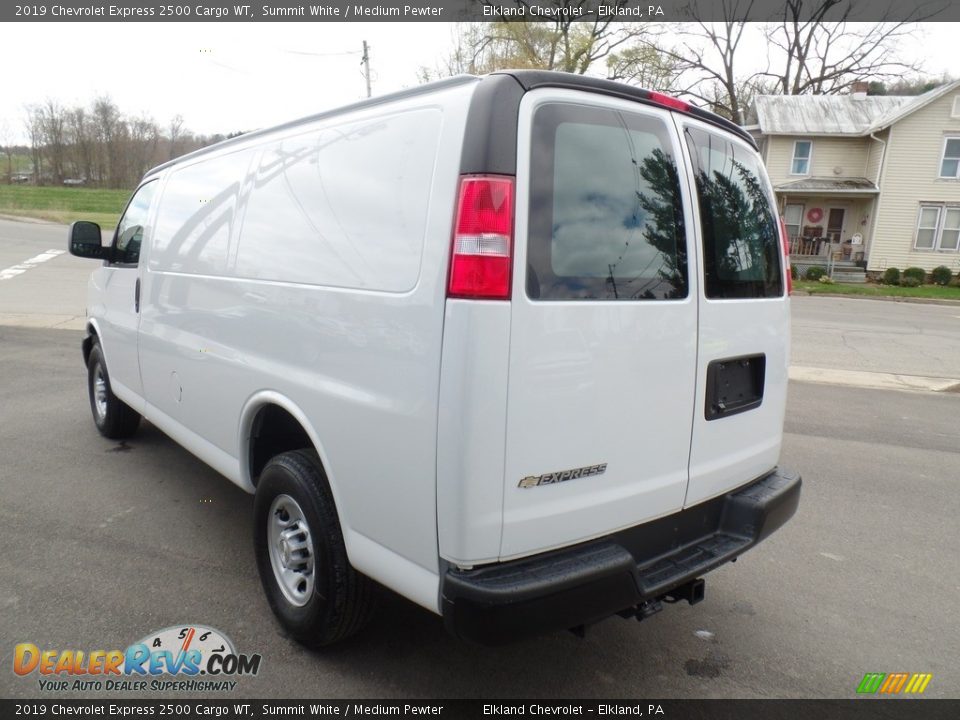 2019 Chevrolet Express 2500 Cargo WT Summit White / Medium Pewter Photo #8