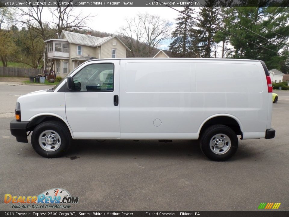 2019 Chevrolet Express 2500 Cargo WT Summit White / Medium Pewter Photo #9
