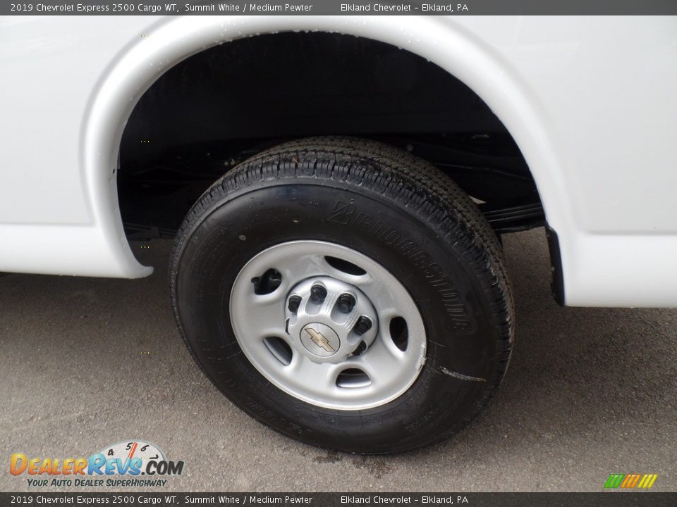 2019 Chevrolet Express 2500 Cargo WT Summit White / Medium Pewter Photo #10