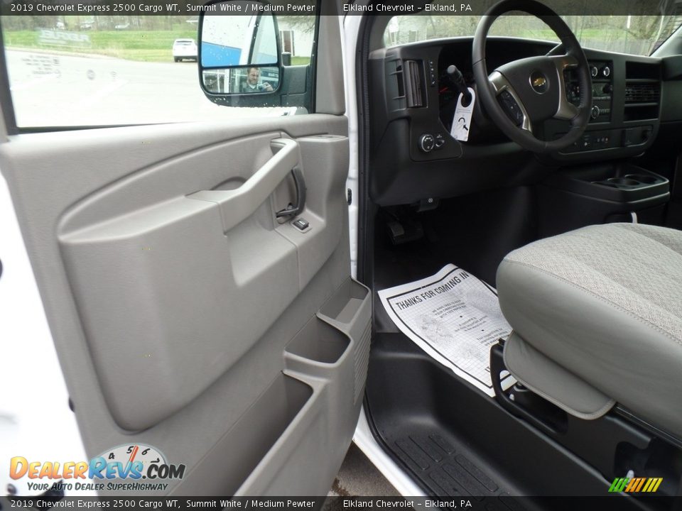 2019 Chevrolet Express 2500 Cargo WT Summit White / Medium Pewter Photo #12