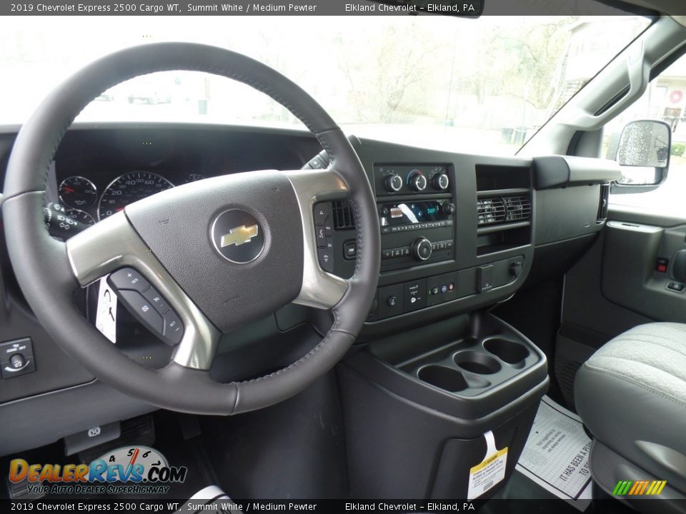 2019 Chevrolet Express 2500 Cargo WT Summit White / Medium Pewter Photo #15