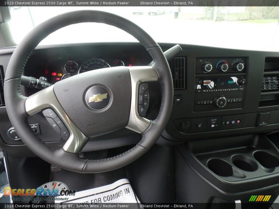 2019 Chevrolet Express 2500 Cargo WT Summit White / Medium Pewter Photo #16