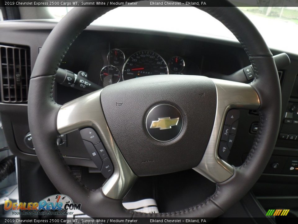2019 Chevrolet Express 2500 Cargo WT Summit White / Medium Pewter Photo #17