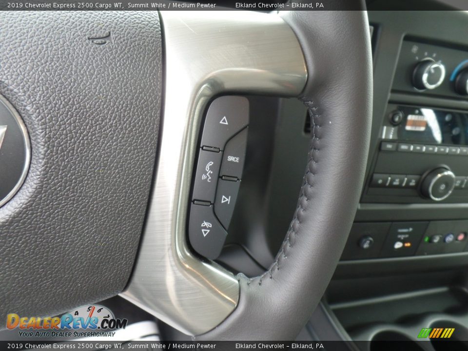 2019 Chevrolet Express 2500 Cargo WT Summit White / Medium Pewter Photo #18