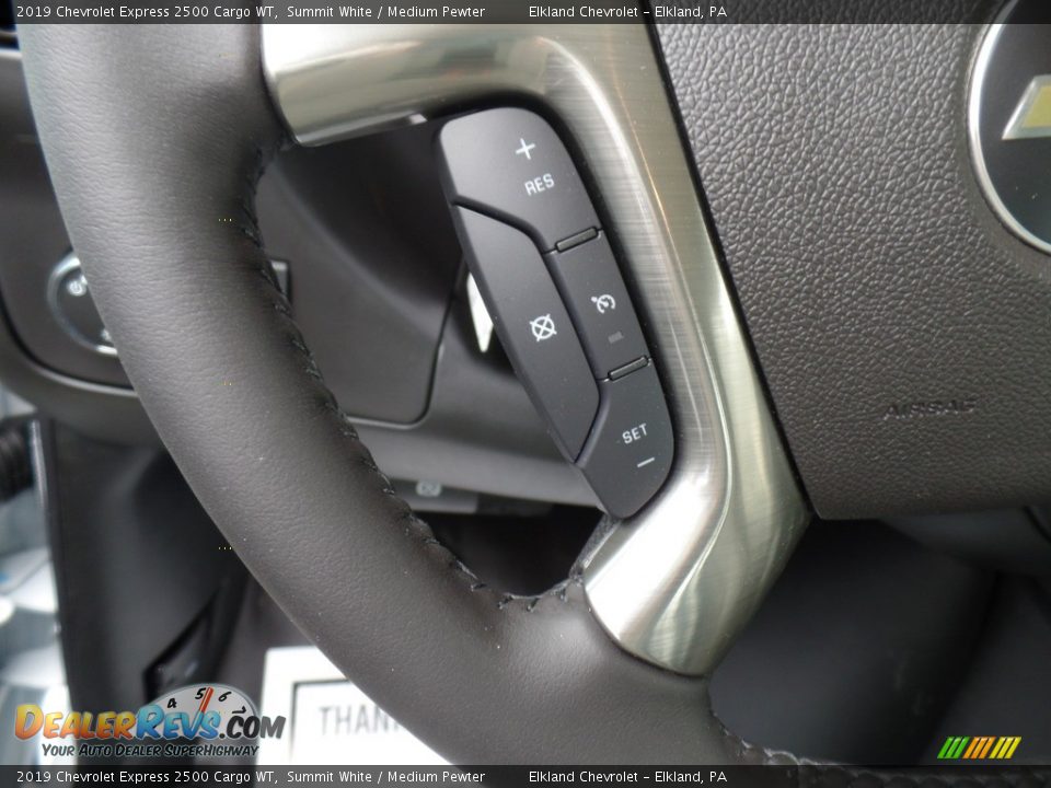 2019 Chevrolet Express 2500 Cargo WT Summit White / Medium Pewter Photo #19