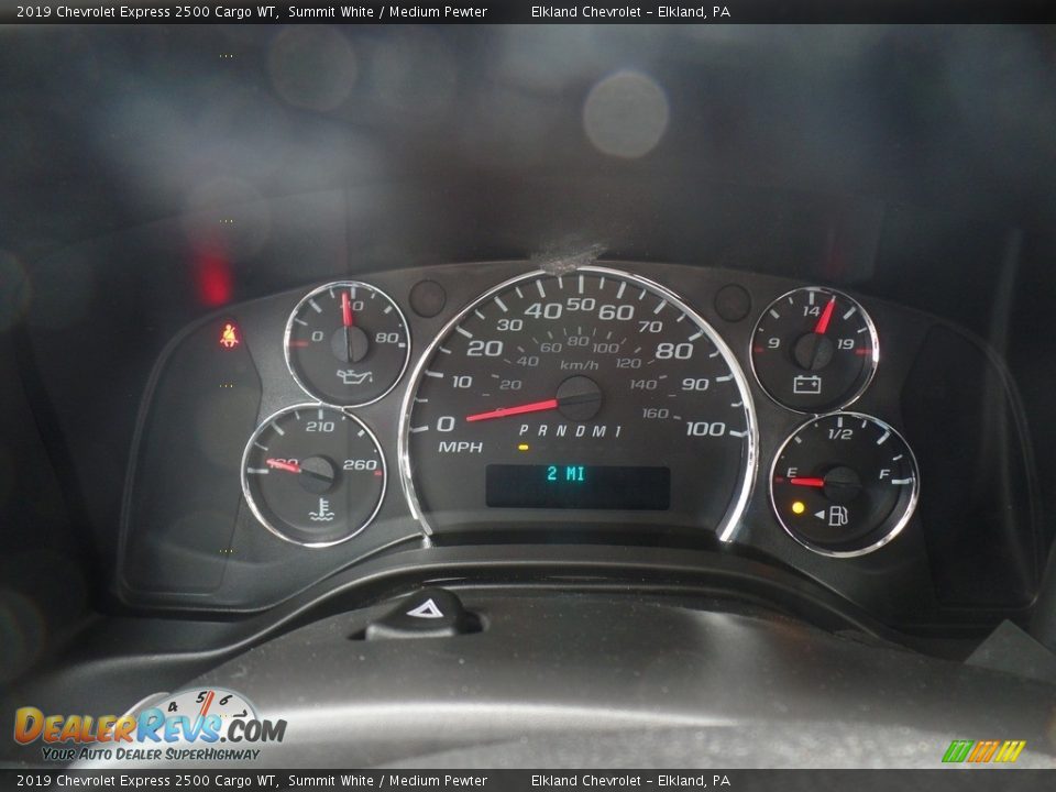 2019 Chevrolet Express 2500 Cargo WT Summit White / Medium Pewter Photo #21