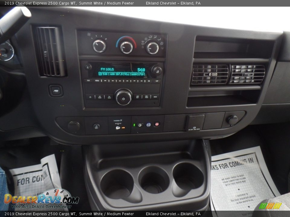 2019 Chevrolet Express 2500 Cargo WT Summit White / Medium Pewter Photo #22