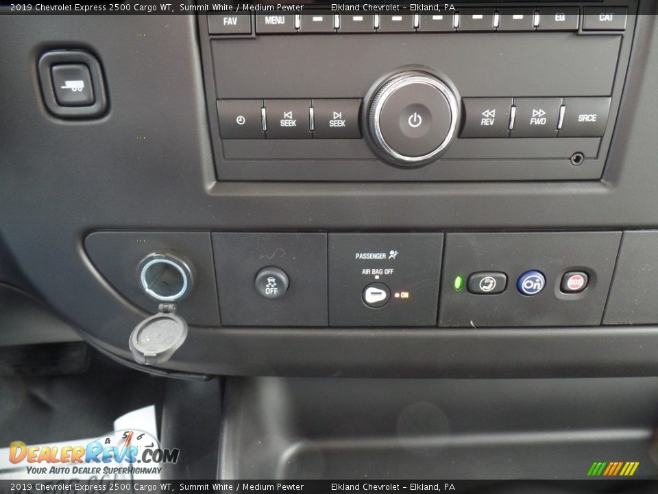 2019 Chevrolet Express 2500 Cargo WT Summit White / Medium Pewter Photo #24