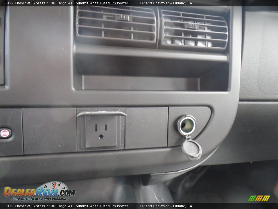 2019 Chevrolet Express 2500 Cargo WT Summit White / Medium Pewter Photo #25