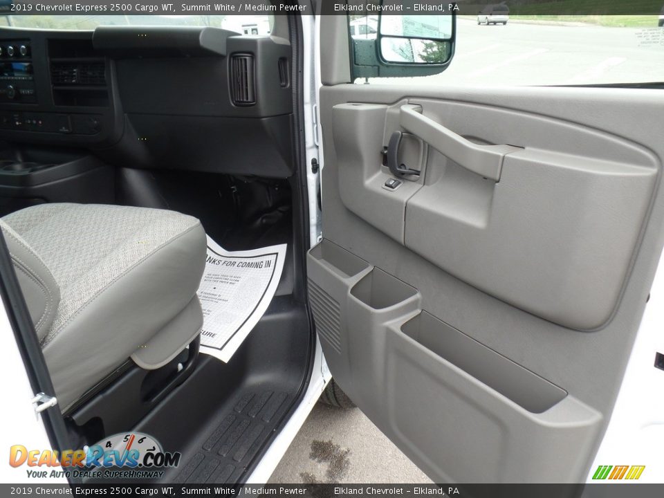 2019 Chevrolet Express 2500 Cargo WT Summit White / Medium Pewter Photo #33