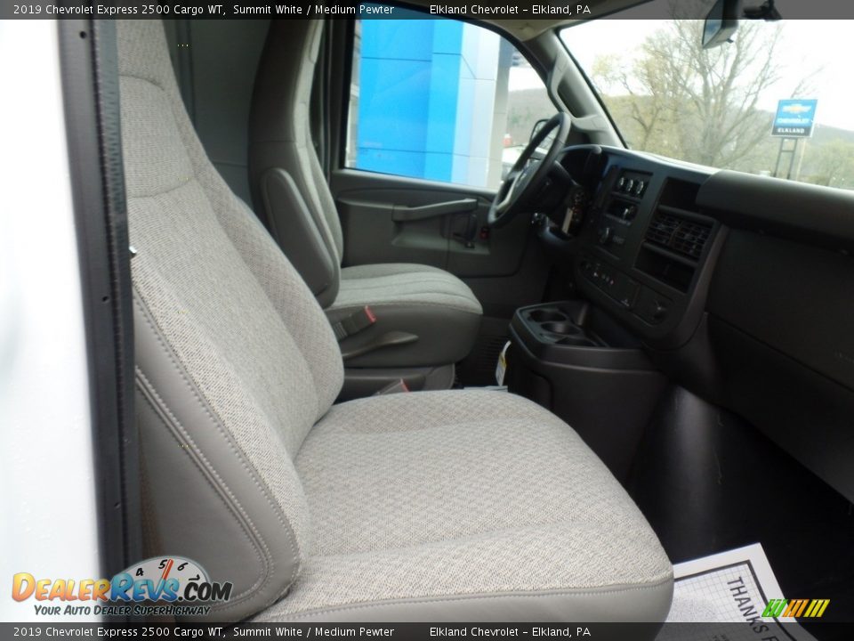 2019 Chevrolet Express 2500 Cargo WT Summit White / Medium Pewter Photo #34