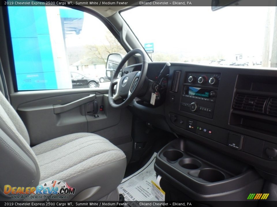 2019 Chevrolet Express 2500 Cargo WT Summit White / Medium Pewter Photo #35