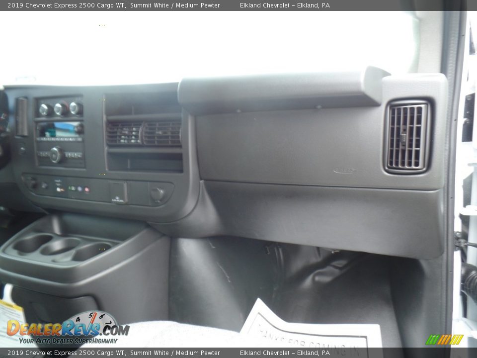 2019 Chevrolet Express 2500 Cargo WT Summit White / Medium Pewter Photo #36