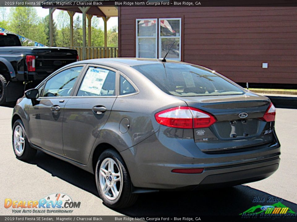 2019 Ford Fiesta SE Sedan Magnetic / Charcoal Black Photo #3