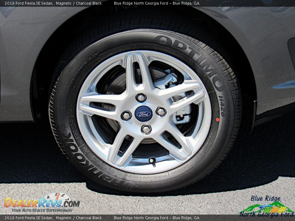 2019 Ford Fiesta SE Sedan Magnetic / Charcoal Black Photo #9