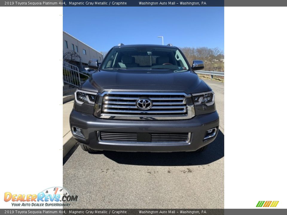 2019 Toyota Sequoia Platinum 4x4 Magnetic Gray Metallic / Graphite Photo #2