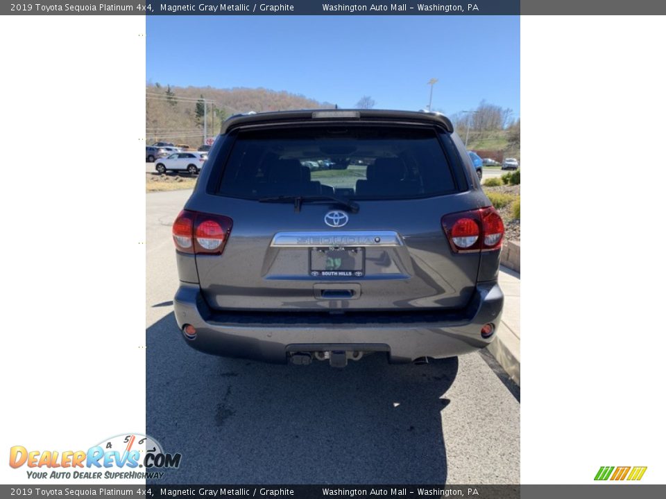 2019 Toyota Sequoia Platinum 4x4 Magnetic Gray Metallic / Graphite Photo #5