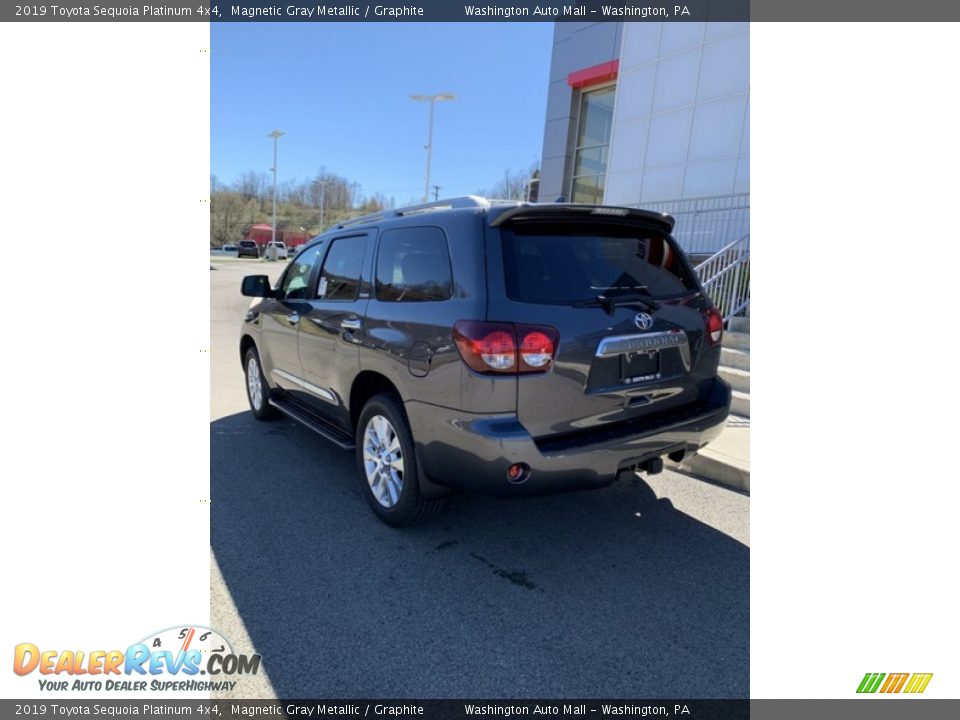 2019 Toyota Sequoia Platinum 4x4 Magnetic Gray Metallic / Graphite Photo #6