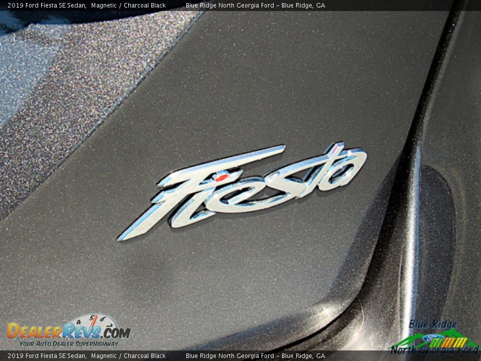 2019 Ford Fiesta SE Sedan Magnetic / Charcoal Black Photo #34
