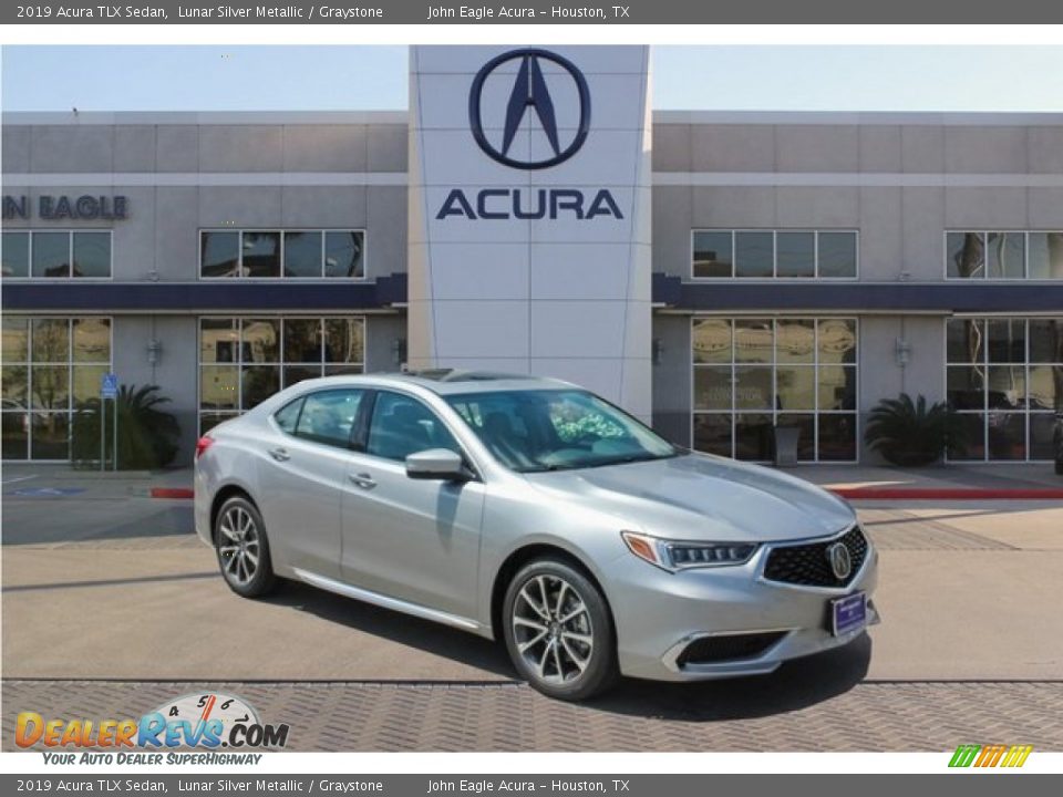 2019 Acura TLX Sedan Lunar Silver Metallic / Graystone Photo #1