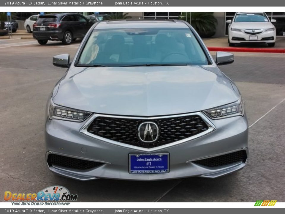 2019 Acura TLX Sedan Lunar Silver Metallic / Graystone Photo #2