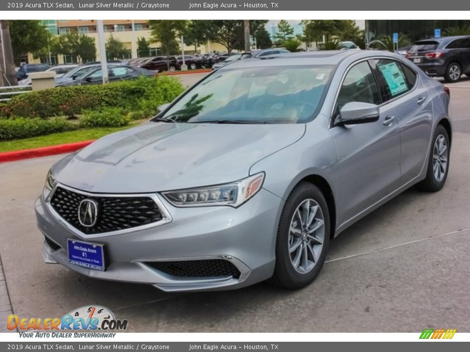 2019 Acura TLX Sedan Lunar Silver Metallic / Graystone Photo #3